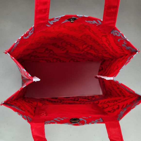 Vintage Pekkle Duck Tote Bag Kawaii Aesthetic Red Melody - Picture 3 of 5